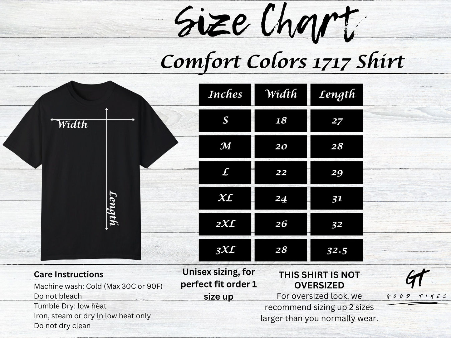 GoodTimes GT "Embroidery" Relax Tees