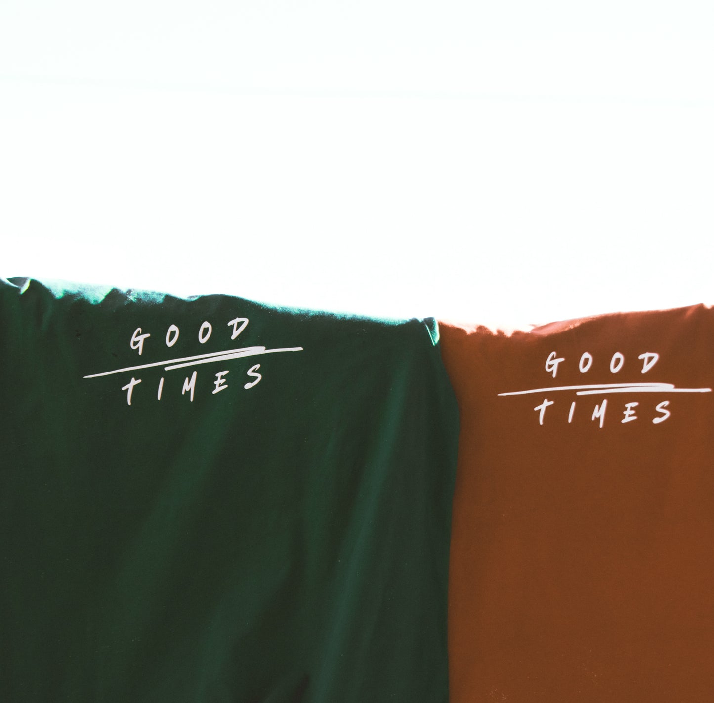GoodTimes GT "Color" Tees (Pine Green/Maple Brown)